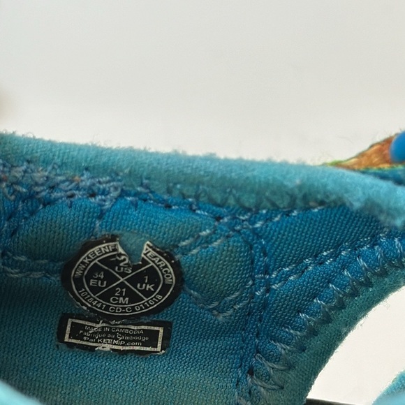 Keen Rainbow Tie Dye Newport H2 Sandals Size 2 - Picture 12 of 16